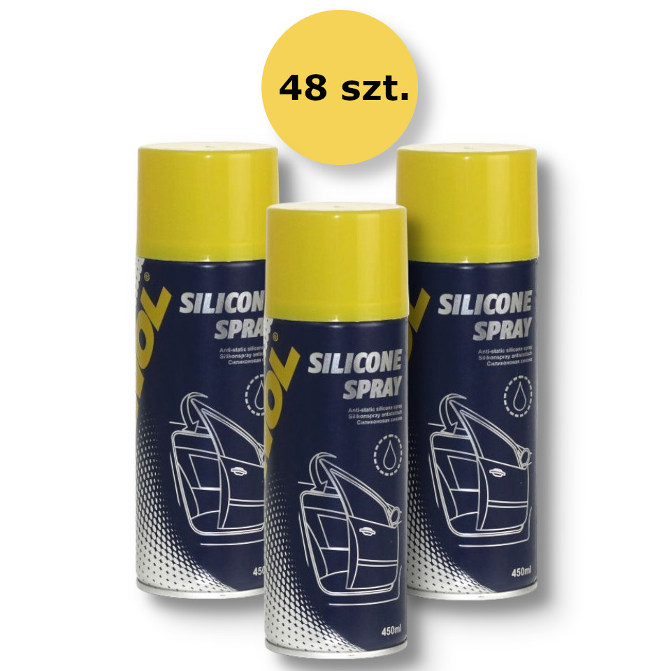 MANNOL SILICONE sprej 450ML (9963) (48) KARTON 48 kus (set)